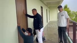 ‘Ninja thief’ caught hiding under bed to escape from police