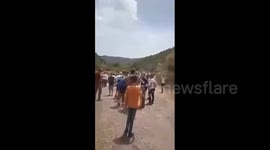 Israeli settler mobs storm Palestinian lands in the town of Abud near Ramallah