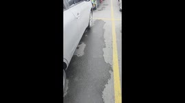 Car Covered in Toys