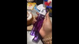 Giant Purple Lighter Is Theft-Proof
