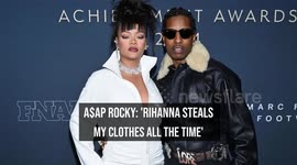 A$AP Rocky: 'Rihanna steals my clothes all the time'