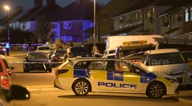 Heavily armed police swarm Birmingham estate after 9-year-old child run over