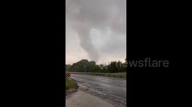 US: Tornado Touches Down in Briggs, Texas