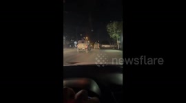 Israeli forces storm the city of Jericho in the West Bank
