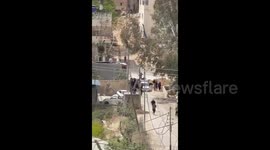 Israeli forces are pursuing displaced Palestinians