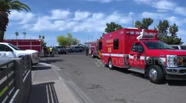 US, Phoenix: Phoenix Vehicle Collision Involving Phoenix Police