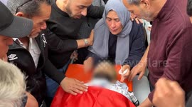 Funeral held in West Bank for Palestinian shot by Israeli forces