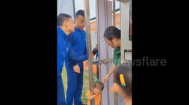 Curious boy gets head stuck in gate bars while playing—rescued unharmed by firefighters