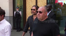 Russell Brand granted bail during court hearing over alleged sexual offence