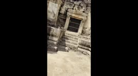 Angry Monkeys Rob Man's Hat