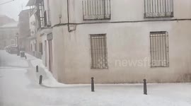 Spain: Damaging Hailstorm Strikes Castilla-La Mancha