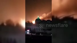 Syria: Israeli Warplanes Launch Large-Scale Airstrikes on Damascus and Surrounding Areas