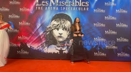 Les Misérables: The Arena Spectacular gala premiere red carpet (part 1 of 2), Sydney, Australia