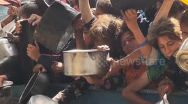 Gazans rely on charity food as Israel's humanitarian aid blockade drags on