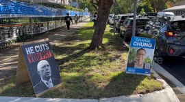 Australian Federal election voting, Sydney, Australia