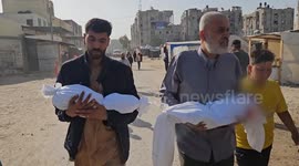 Israeli attacks kill 14 Palestinians in southern Gaza, including infants