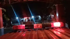 Fire in downtown Padang. The flames quickly burned down a resident's house. Receiving reports from residents, firefighters immediately headed to the location.