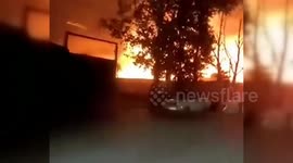 Iran: Fire Erupts at Key Iranian Power Plant Following Reported Explosion