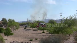 US, Phoenix: Surprise 3 Acre Brush Fire