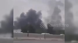 Iran: Blaze Breaks Out at Motorcycle Depot in Northeastern Iran