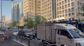 Sites and sounds from the Seomyeon streets and subway in Busan, South Korea