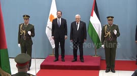 Cyprus: Palestine's Abbas meets Greek Cypriot leader Hristodulidis, discusses Gaza crisis