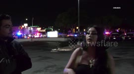 US, Los Angeles: Glendale Night Club Mass Shooting With Witness Sound On Tape Part 4