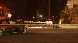 US, Los Angeles: Sherman Oaks Fatal Collision Claims Motorcyclists Life Graphic Content
