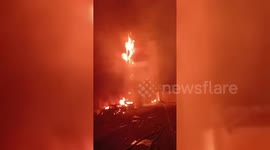 Lebanon: Fire Rages Through Lebanon Tourist Resort
