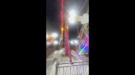 Dentures Take a Dive on Pendulum Amusement Ride