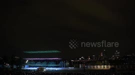 South Korea: Seoul celebrates Children's Day with Hangang Drone Show