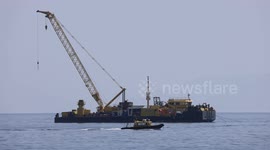 Italy: Recovery operation continues off coast of Italy for sunken superyacht