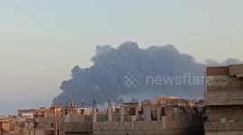 Sudan: Fire erupts at Sudan’s largest fuel depot in Port Sudan following alleged terrorist attack