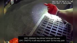 US: JSO Officers Rescue Baby Duck Trapped in Storm Grate