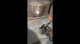 Professional Operates Slagbuster Machine