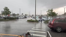 thunderstorm in palm beach county Florida