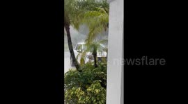 US: Isolated Severe Storms Bring Hail, Damaging Winds, Flood to South Florida