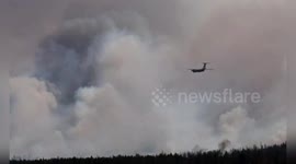 Russian planes fight wildfires raging in southeast of country