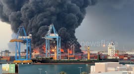 Sudan: Explosions, massive fires reported at Port Sudan’s southern port and airport