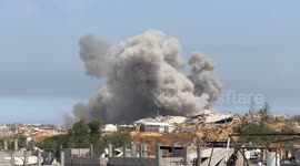 Israel hits residential areas in Beit Lahia, northern Gaza