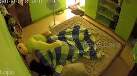 Playful cat won't let owner sleep in Kalibo, Aklan, Philippines