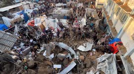 At least 17 killed in Israeli attack on school sheltering displaced Palestinians