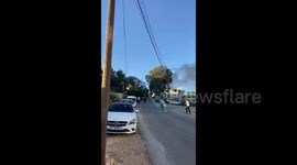 Lebanon: An airstrike targeted a car in the town of Kfarreman, south Lebanon