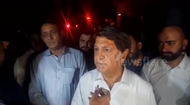AJK Interior Minister Waqar Ahmad Noor holds press briefing following India-Pakistan tensions
