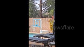 US: Pea-Sized Hail, Heavy Rain Lash Las Vegas Valley