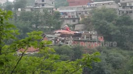 Indian missile strike causes destruction in Kashmir
