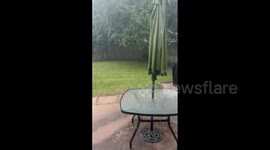 US: Thunderstorm Brings Intense Hail, Heavy Rain to Dallas-Fort Worth