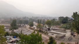 Footage reveals homes near Bilal Mosque after Indian attack in Muzaffarabad