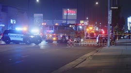 US, Los Angeles: Gardena Shooting Leaves(1 Dead