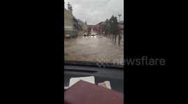Serbia: Severe Flooding Hits Eastern Golubac After Storm
